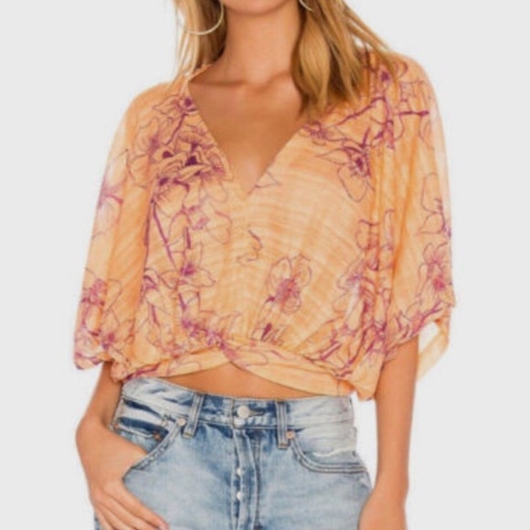Free People Tops - Free People One Dance floral blouse